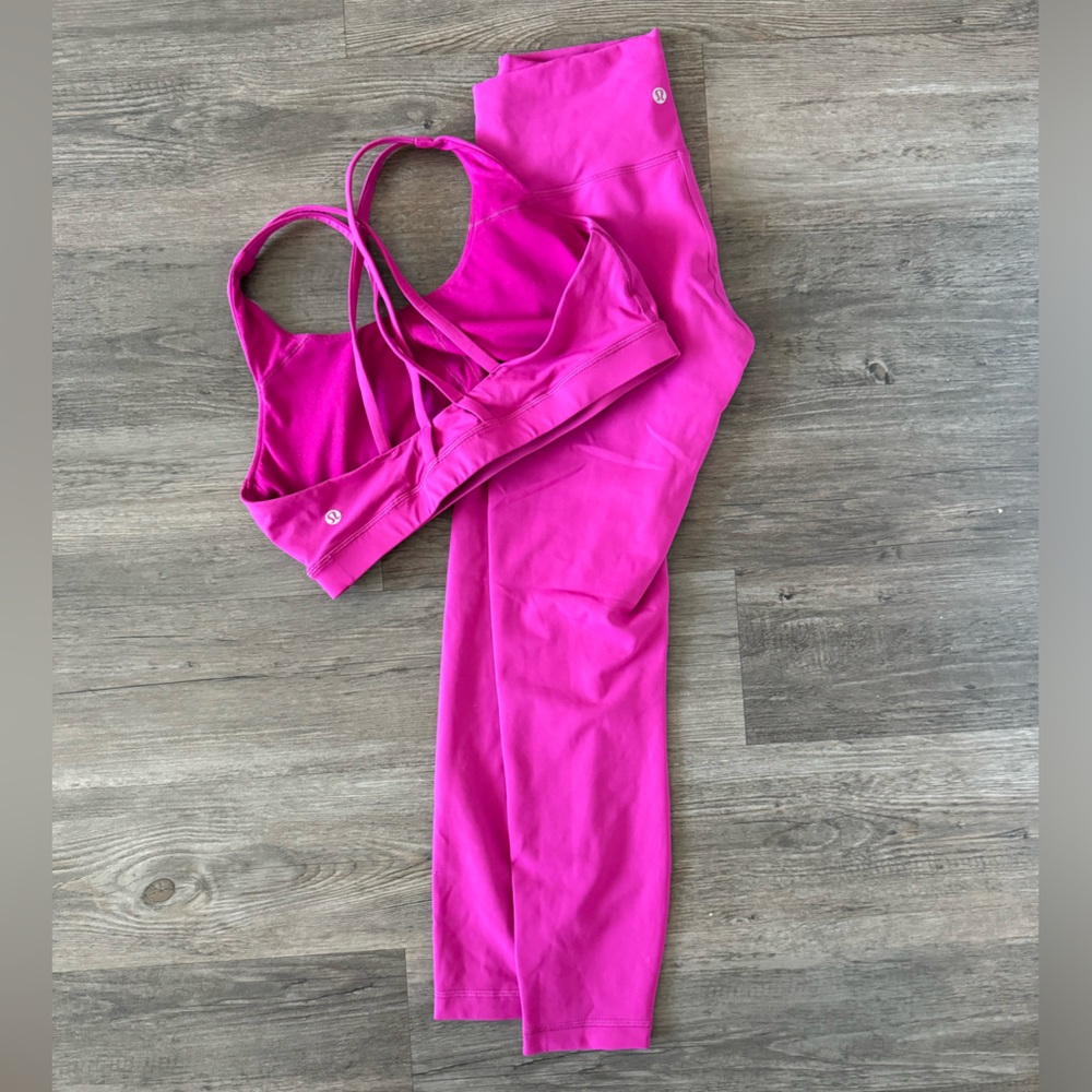 Ripened Raspberry Lululemon Set
